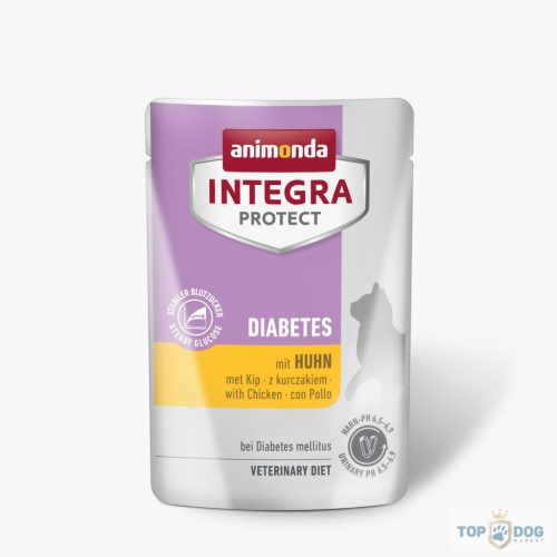 Animonda Integra Protect Adult Sensitive csirke 85gr Alutasakos cukorbeteg macskáknak