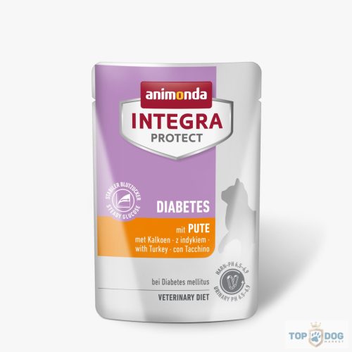 Animonda Integra Protect Adult Sensitive pulyka 85gr Alutasakos cukorbeteg macskáknak