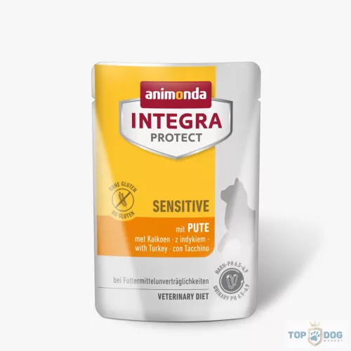 Animonda Integra Protect Adult Sensitive pulyka 85gr Alutasakos érzékeny emésztésre
