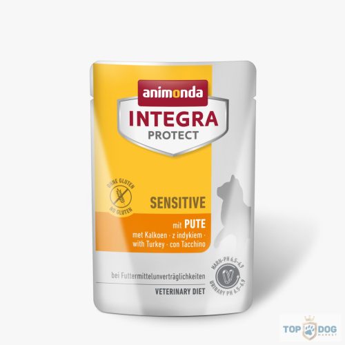 Animonda Integra Protect Adult Sensitive pulyka 85gr Alutasakos érzékeny emésztésre