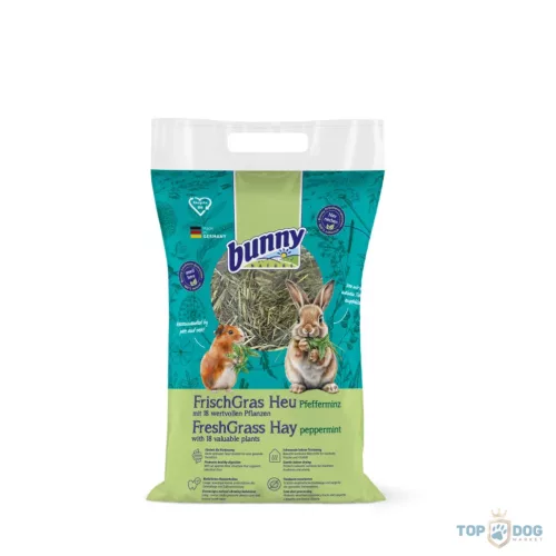 Bunny FreshGrass Hay peppermint (borsmenta )500g 