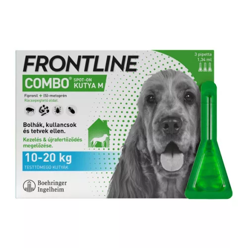 FRONTLINE Combo® Kutya 10-20 kg (3 pipetta/dob)