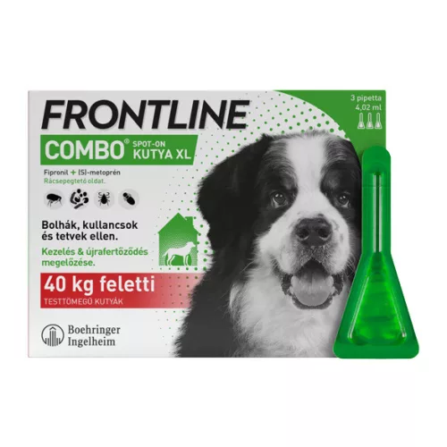 FRONTLINE Combo® Kutya 40+ (3 pipetta/dob)