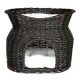 KOSÁR 2SZINTES FEKHELLYEL 54 × 43 × 37 cm TRX 2872