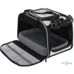TRX 28901 Living & Transport Bag Valery - szállítótáska (fekete,szürke) kutyák részére (29x31x49cm)