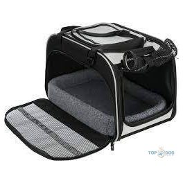   Trixie Living & Transport Bag Valery - szállítótáska (fekete,szürke) kutyák részére (29x31x49cm)