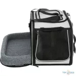 TRX 28901 Living & Transport Bag Valery - szállítótáska (fekete,szürke) kutyák részére (29x31x49cm)
