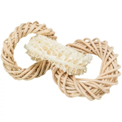Luffa+kukorica játék rágcsáló TRX 61828