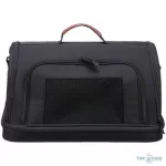 TRX 28906 gate airline carrier - szállítótáska repülőre (fekete) kutyák részére (28×25×45cm)
