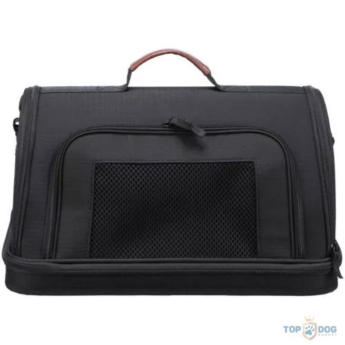 TRX 28906 gate airline carrier - szállítótáska repülőre (fekete) kutyák részére (28×25×45cm)