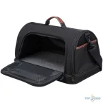 TRX 28906 gate airline carrier - szállítótáska repülőre (fekete) kutyák részére (28×25×45cm)