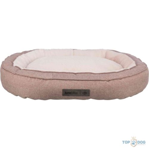 Trixie Felicia bed, - peremes, ovális fekhely (pink) kutyák részére (85×65cm)
