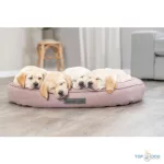 TRX 37881 Felicia bed, - peremes, ovális fekhely (pink) kutyák részére (85×65cm)