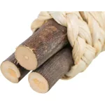 Természetes játék/ fogkoptató Fából/Szalmából 15*3cm TRX61824
