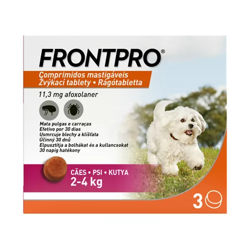 FRONTPRO® rágótabletta 2-4 kg 11,3mg / 3db tabletta 