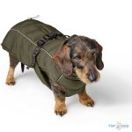 Hunter Paxon 45 ös pufi kabát tacskónak olivazöld