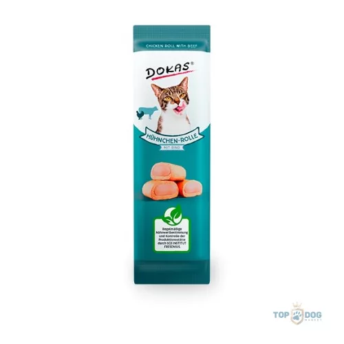 Dokas csirkés tekercsek marhahúsos töltelékkel 10g