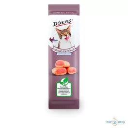 Dokas csirkés tekercsek tonhal töltelékkel cicáknak 10g