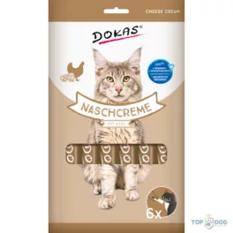 Dokas Sajtos krém snack cicáknak 90g