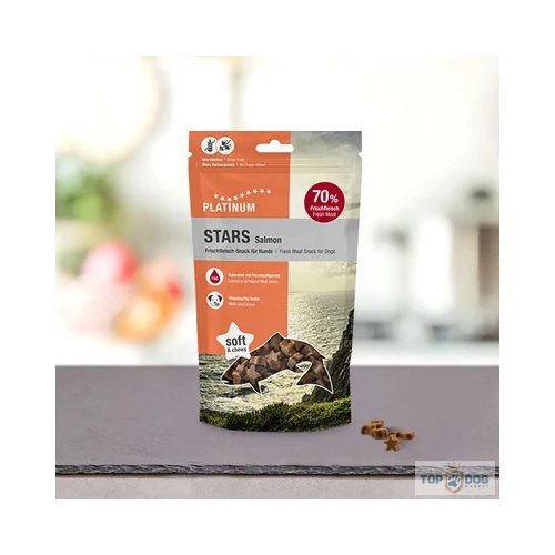 PLATINUM Stars Snack Salmon / jutalomfalat lazacból 185 g