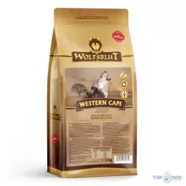   Wolfsblut Western Cape Adult Strucc Banánnal száraz kutyatáp 2kg