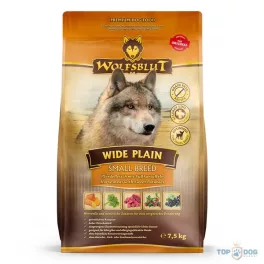   Wolfsblut Wide Plain Small Breed Lóhús Édesburgonyával száraz kutyatáp 7,5 kg
