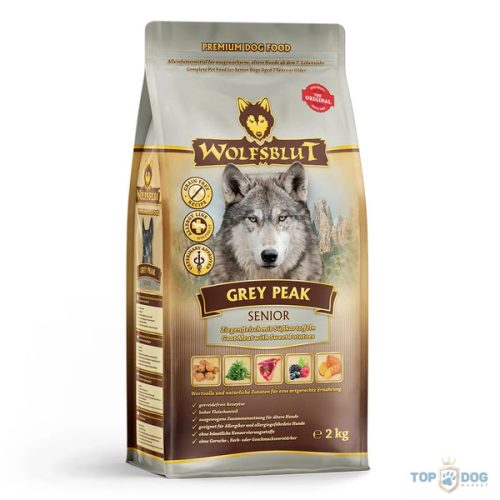 Wolfsblut Grey Peak Senior Kecskehús Édesburgonyával 2kg 
