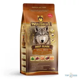   Wolfsblut Deep Glade Small Breed Gímszarvas Édesburgonyával száraz kutyatáp 2 kg