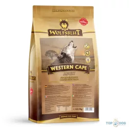   Wolfsblut Western Cape Adult Strucc Banánnal száraz kutyatáp 12,5 kg