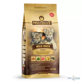   Wolfsblut Wild Duck Puppy Kacsa Burgonyával száraz kutyatáp 12,5 kg