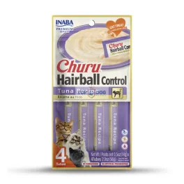 Inaba Ciao Churu Hairball Tonhalas - szőrlabda ellen 4*14gr