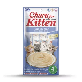Inaba Churu Kitten tonhalas kölyök macskáknak 4*15gr