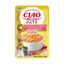 Inaba Ciao Entrée Stew csirkével és lazaccal 40gr 