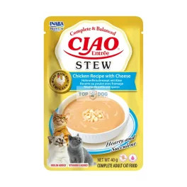 Inaba Ciao Entrée Stew csirkével és sajttal 40gr 