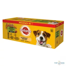   Pedigree Vegyes Alutasakos csirke-pulyka-bárány-marha 40x100gr MEGAPACK