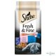 Sheba Adult Fresh&Fine - Alutasakos (lazac,tonhal, mártásban) felnőtt macskák részére (6x50g)