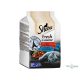 Sheba Adult Fresh&Fine - Alutasakos Marhával és fehérhúsú hallal 6*50gr