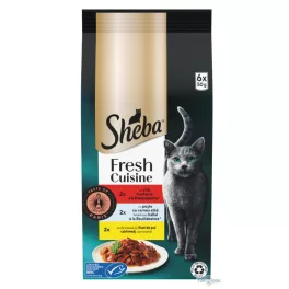 Sheba 6*50gr Taste of Paris csirkemáj,fehérhal,marha