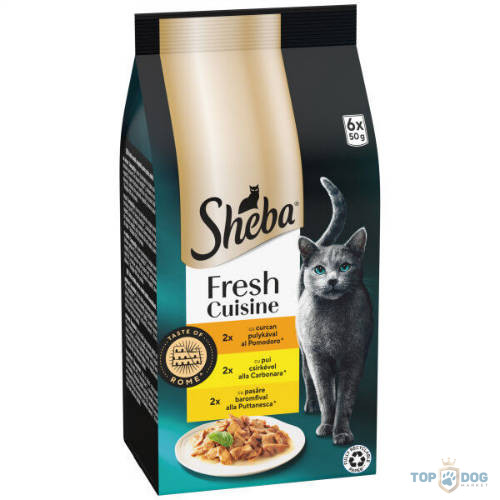 Sheba 6x50g Roma Csirke-Pulyka-baromfi