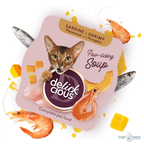 Delickcious Soup 80g Szardinia Garnéla