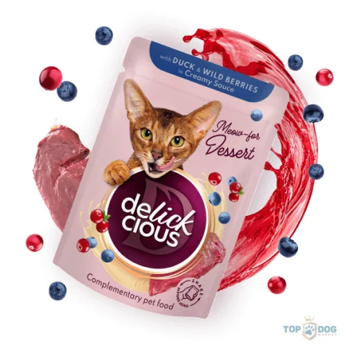 Delickcious Dessert 80g Kacsa Erdei gyümölcs