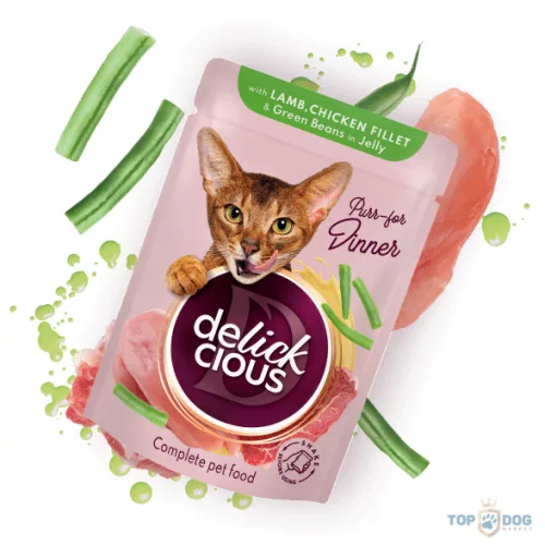 Delickcious Dinner 85g Bárány Zöldbab
