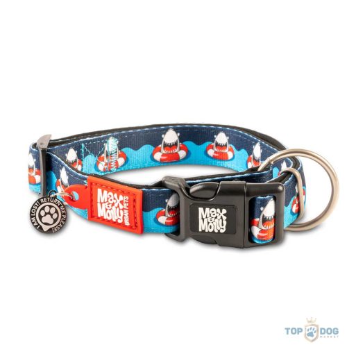 Max & Molly Smart ID nyakörv - Frenzy the Shark - XS