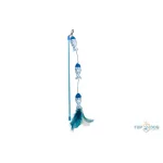 FGO Ice  interaktív tollas-halas macskapeca 3 hallal 45cm 560511