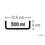 FGO kerámia Mabel kerek etető- és itatótál taupe 300ml/12cm 518464