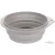 FGO Falda kerek etető- és itatótál utazáshoz szürke 500ml/16cm 520306