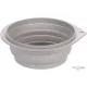 FGO Falda kerek etető- és itatótál utazáshoz szürke 500ml/16cm 520306