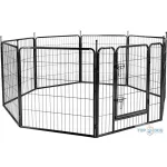 Zecta fém kennel 205*80*80cm 524578