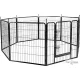 Zecta fém kennel 205*80*80cm 524578