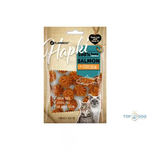 Flamingo Hapki Cake Lazac-Csirke 50gr 561797 